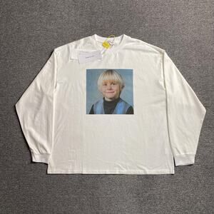 NIRVANA  Long Sleeve  T-shirt in white